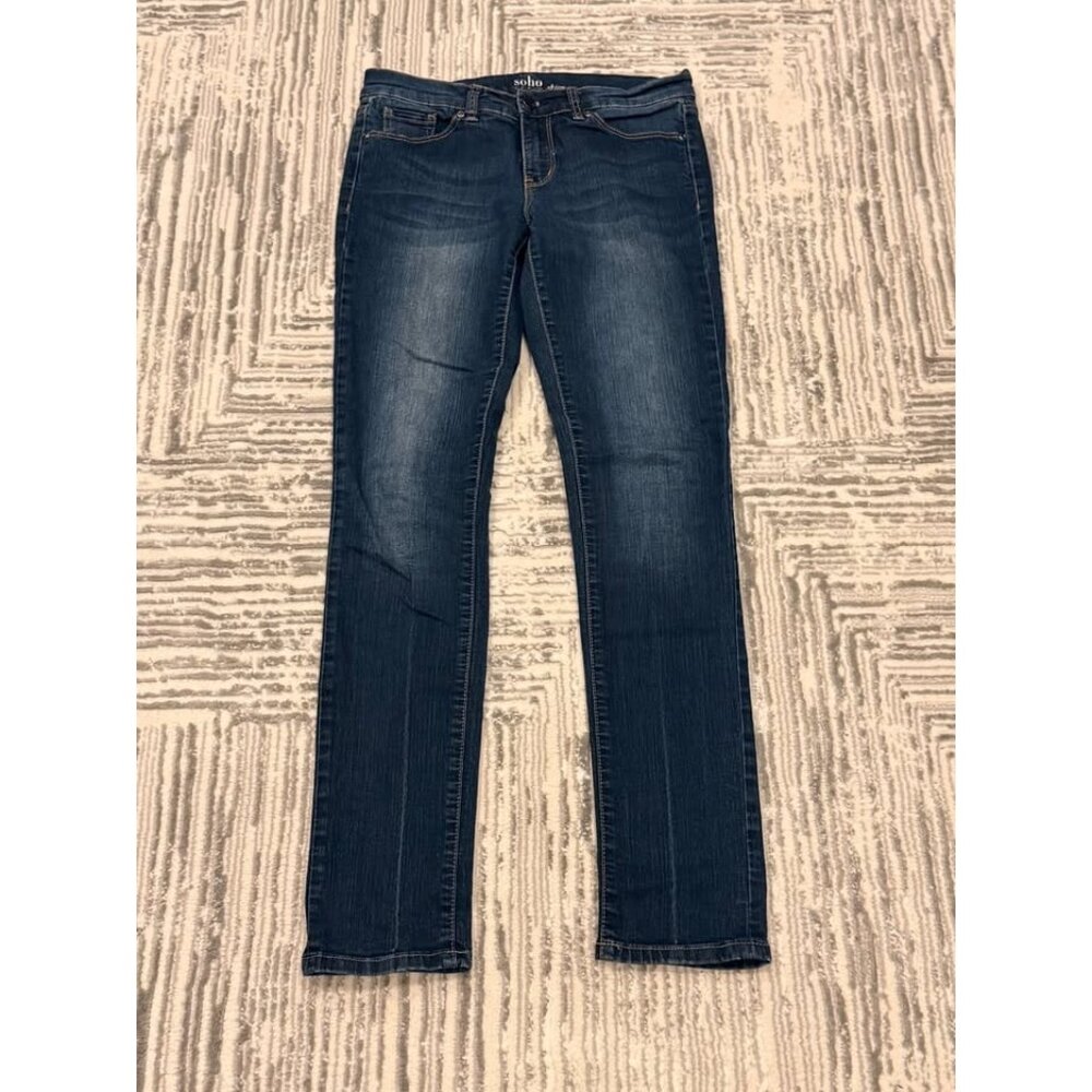 New York & Co. size 4 Soho Skinny blue denim 5-pocket jeans